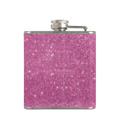 Flasques Étincelles de parties scintillantes de roses (Dos)