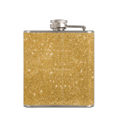 Flasques Étincelles de scintillement d'or (Dos)