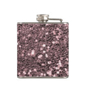 Flasques Étincelles roses de parties scintillantes de Faux (Dos)