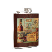 Flasques Étiquette Whiskey vintage (Droite)