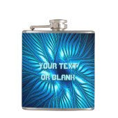 Flasques Étoile bleue sculptée (Devant)