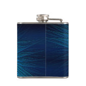 Flasques Étoile bleue sculptée (Dos)