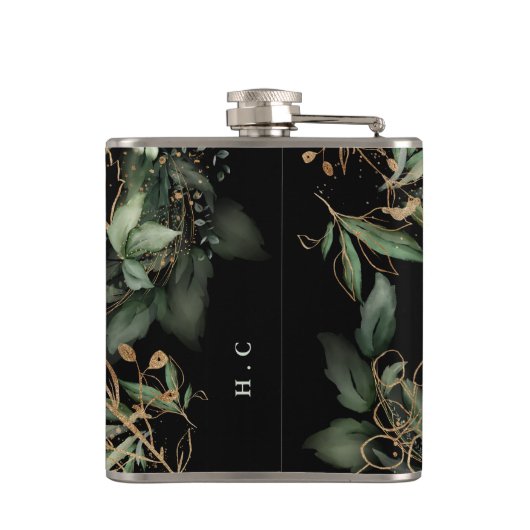 Flasques Éucalyptus botanique feuillu Branche de verdure mo (Dos)