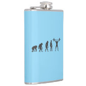 Flasques Évolution de l'Homme (Droite)