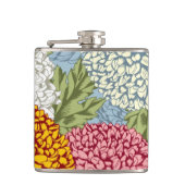 Flasques Excellent motif avec des chrysanthèmes (Devant)