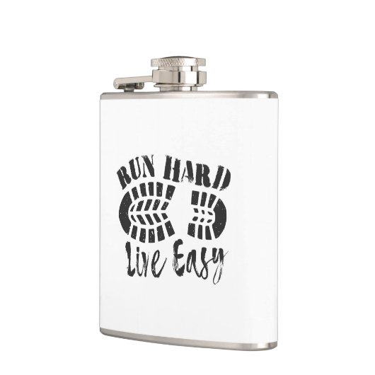 Flasques Exécutez dur, en direct facile (Gauche)