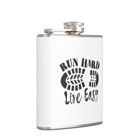 Flasques Exécutez dur, en direct facile (Droite)