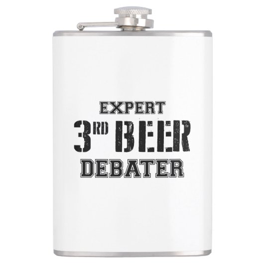 Flasques Expert Troisième Débat De Bière (Devant)