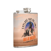 Flasques Explorateur urbain | Fiole enveloppée de vinyle (Droite)