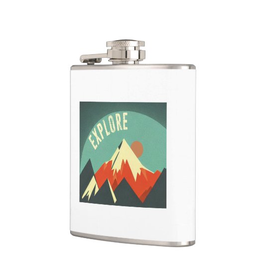 Flasques Explorez les montagnes (Gauche)