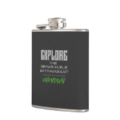 Flasques Explorez Un Citation Extravagant Remarquable Incon (Gauche)