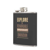 Flasques Explorez Un Citation Extravagant Remarquable Incon (Gauche)