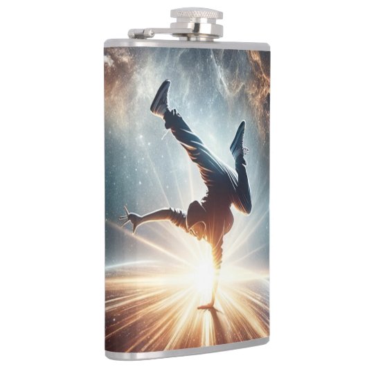 Flasques Explosion de rupture galactique dans l'espace prof (Droite)