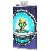 Flasques Extra Terrestrial Flying in a UFO (Gauche)