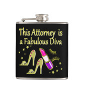 FLASQUES FABULEUX ATTORNEY DIVA DESIGN (Devant)
