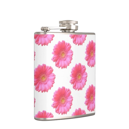 Flasques Faisée de gerbera rose (Droite)