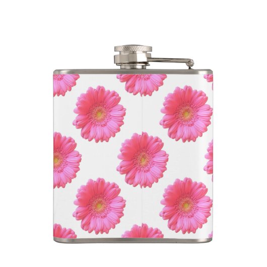 Flasques Faisée de gerbera rose (Dos)