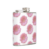 Flasques Faisée de gerbera rose pâle (Droite)