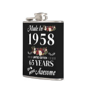 Flasques Fait En 1958 Édition Limitée 65 Ans D'Être (Gauche)