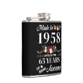 Flasques Fait En 1958 Édition Limitée 65 Ans D'Être (Droite)