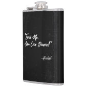 Flasques Faites-moi confiance vous pouvez danser - l'alcool (Gauche)