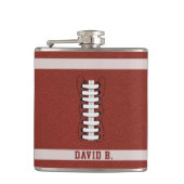 Flasques Fan de football américain nom Tailgate Party Flask (Devant)