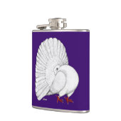 Flasques Fantail Pigeon White (Gauche)