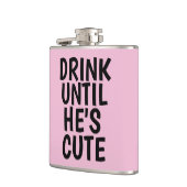 Flasques Fantaisie, BOIRE JUSQU'À CE QU'IL SOIT CUTE. (Gauche)