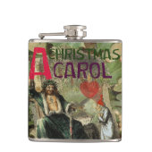 Flasques Fantôme de Noël Illustration actuelle Scrooge (Devant)