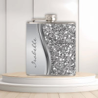 Faux Parties scintillant en argent Glam Bling Méta