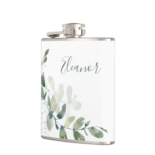 Flasques Faveur de mariage bohème en eucalyptus botanique p (Gauche)