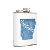 Flasques Fayetteville Arkansas Wood Grain (Droite)