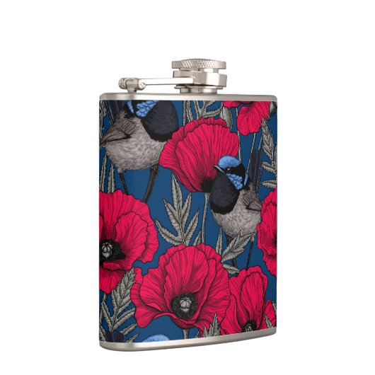 Flasques Fée et pavots (Droite)