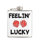 FLASQUES "FEELIN' LUCKY" DICE (Devant)