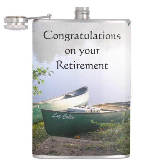 Flasques Félicitations à la retraite Prochaine aventure (Ouvert)