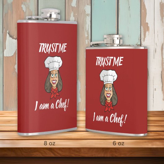 Flasques Femme Chef