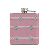 Flasques Femme Chic Elegant Diamond Pearl Bridesmaid (Dos)