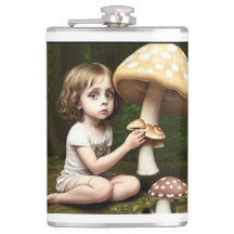 fête de boisson de champignon magique