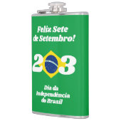 Flasques Fête de l'Indépendance de Sete de Setembro Drapeau (Gauche)