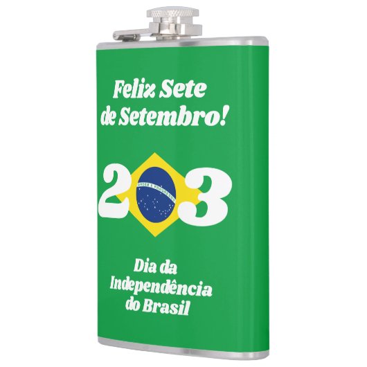 Flasques Fête de l'Indépendance de Sete de Setembro Drapeau (Gauche)