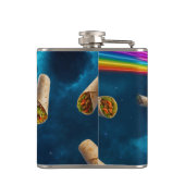 Flasques Fête de pizza de chat laser (Dos)