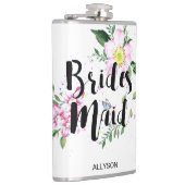 Flasques Fête des mariées d'aquarelle rose pâle (Droite)