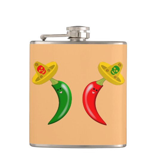 Flasques Fête des Mexicains Morts (Devant)