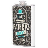 Flasques Fête des pères Casquette bleu (Gauche)