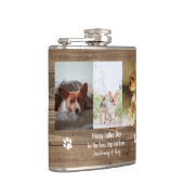 Flasques Fête des pères photo de Best Dog Dad Ever (Droite)