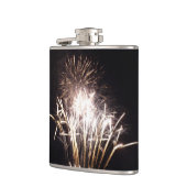 Flasques Feu d'artifice blanc et or I Fête patriotique (Gauche)