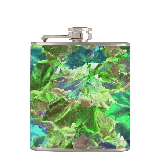 Flasques Feuillage Feuille vert botanique (Devant)