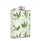 Flasques Feuille de banane avec des triangles (Droite)