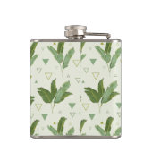 Flasques Feuille de banane avec des triangles (Dos)