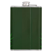 Flasques Feuille de mauvaises herbes (Dos)